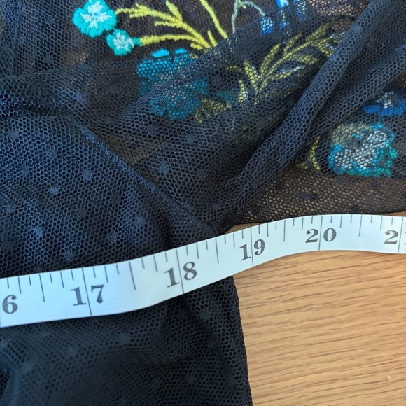 Kaari Blue Embroidered Shirt - Picture 7 of 9